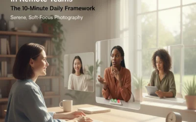 How to Create Psychological Safety in Remote Teams: The 10-Minute Daily Framework