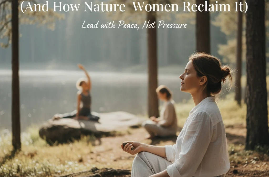 Why Real Rest is a Leadership Superpower (And How Nature Helps Women Reclaim It)
